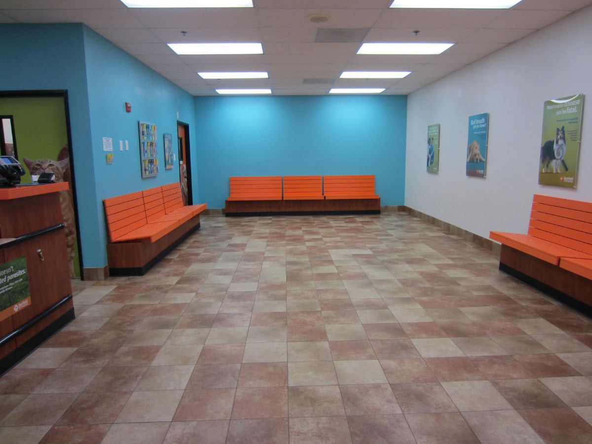 The Frederick Banfield lobby and customer waiting area
