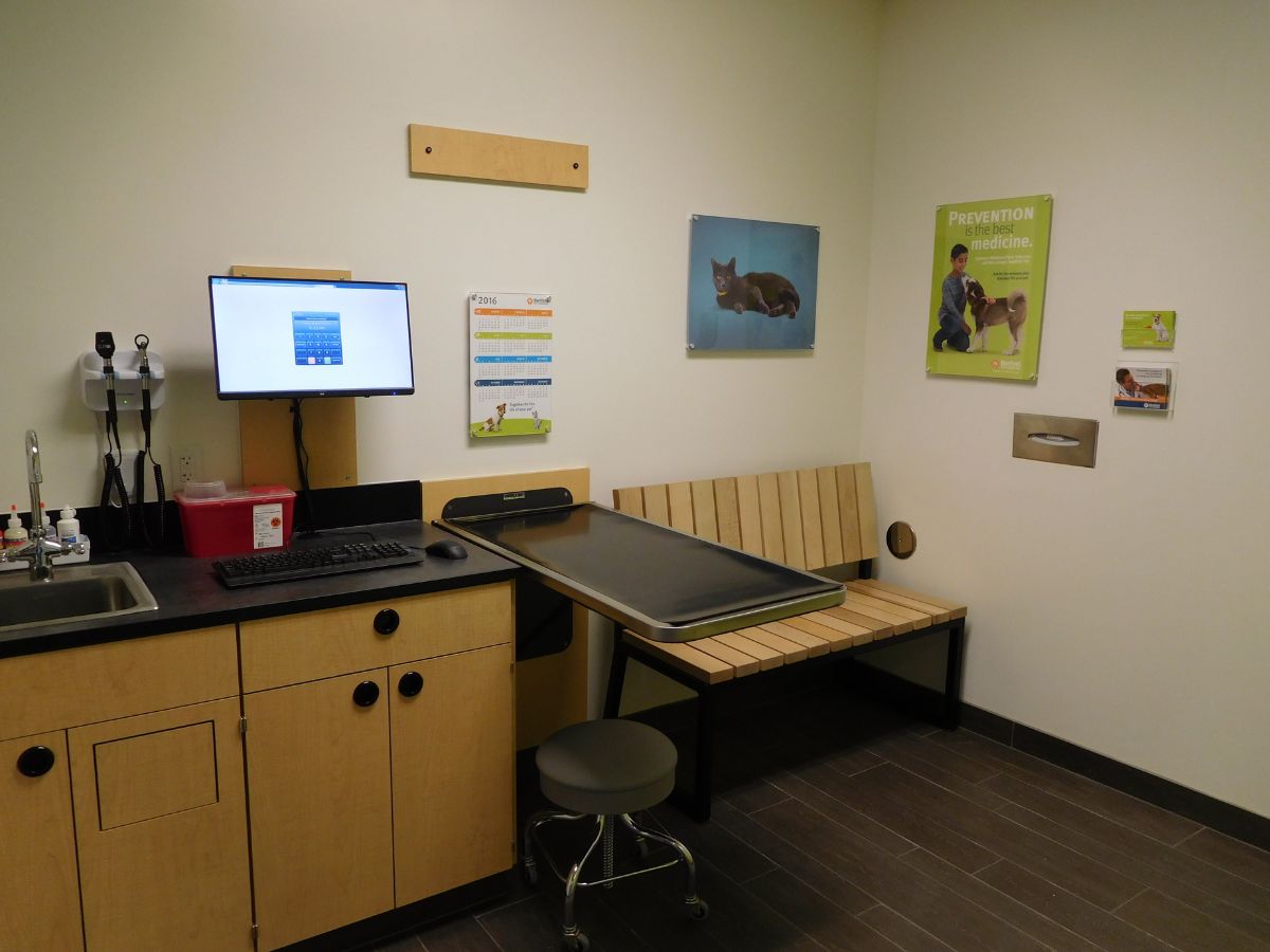 A view of the Greensboro S exam room