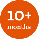 10+ months