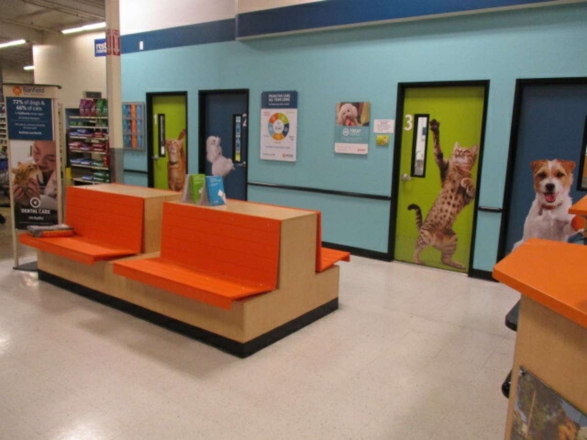 The Sacramento C exam doors and waiting area