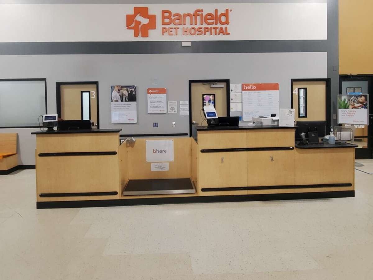 The front desk at Greer Banfield hospital