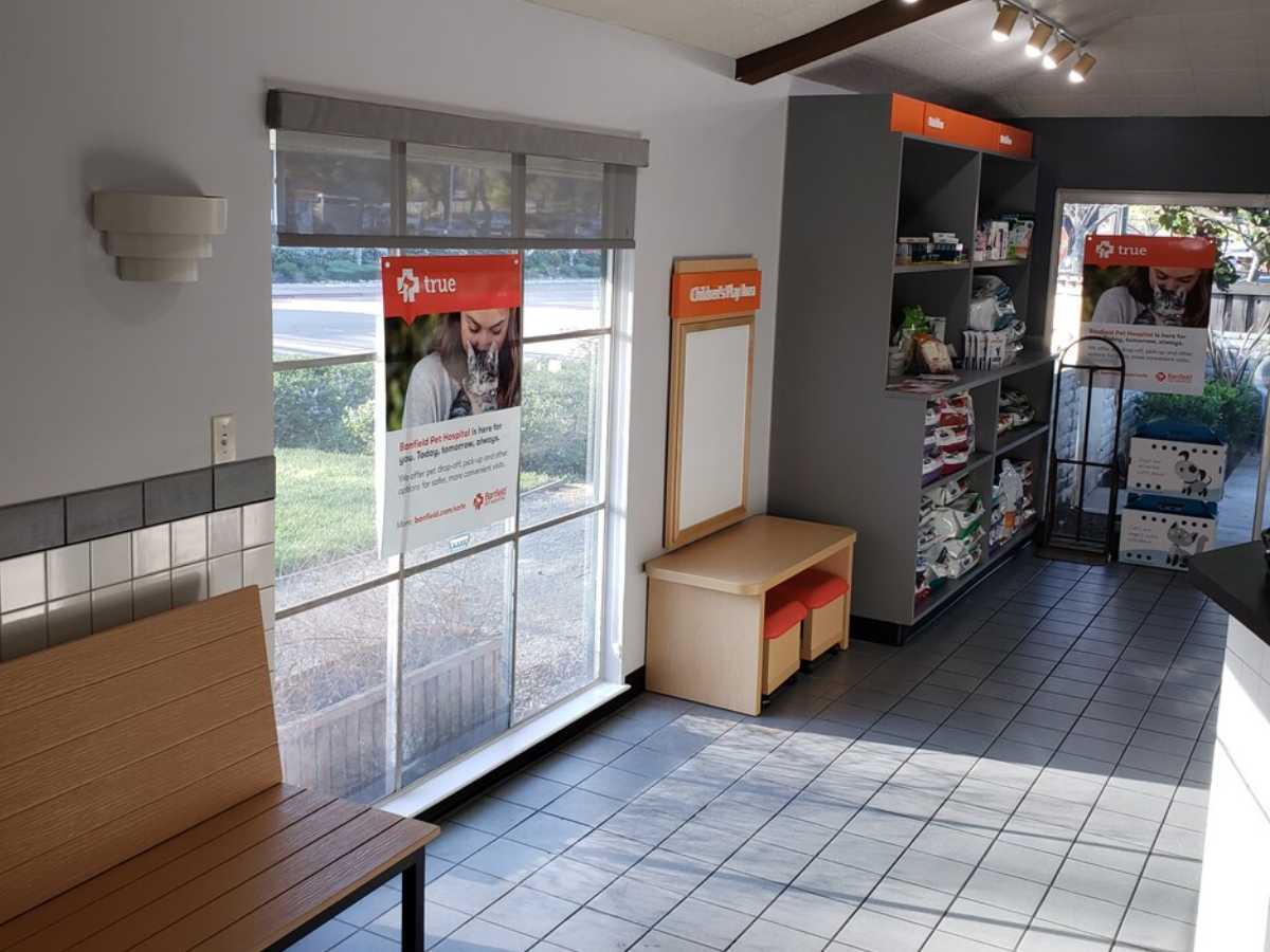 An alternate view of the Banfield - Danville front lobby
