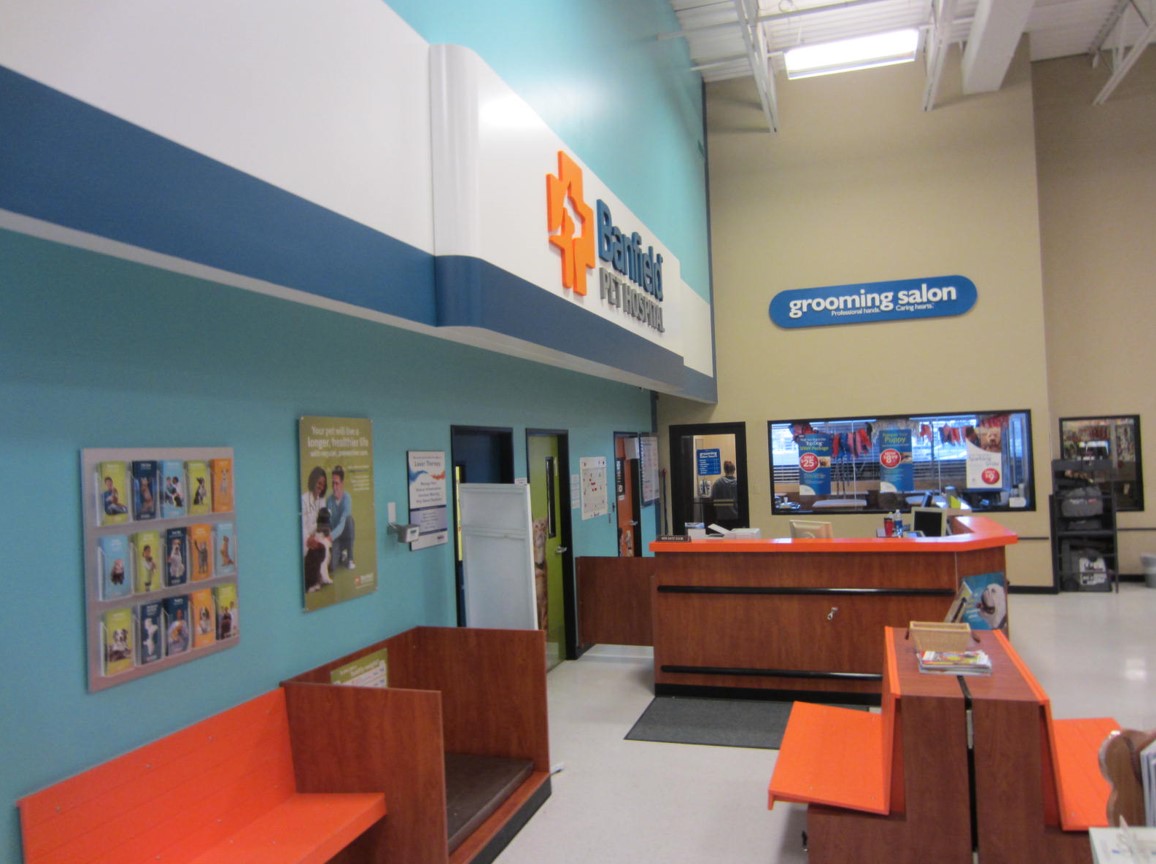 Front lobby and entrance to exam rooms